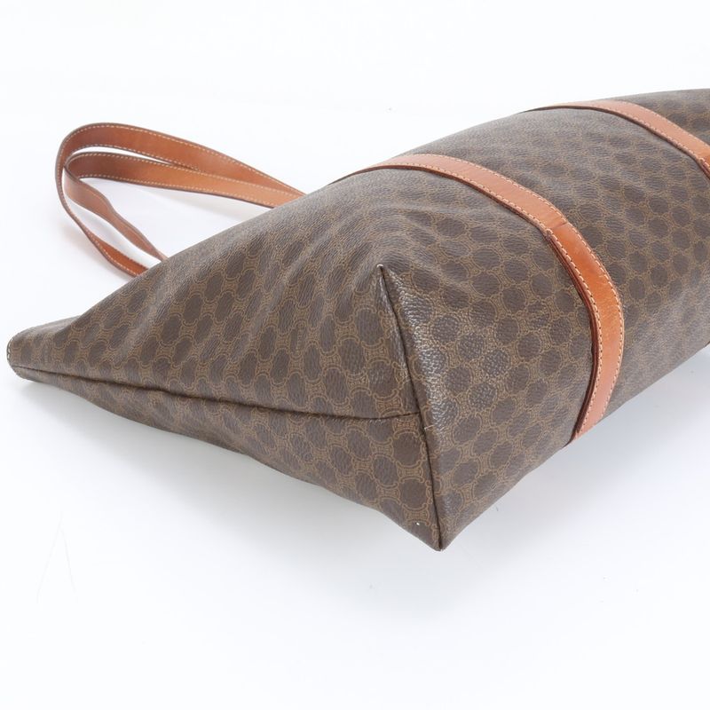 Celine Macadam Leather Tote Bag Shoulder Business Commute Document Bag A4 Men