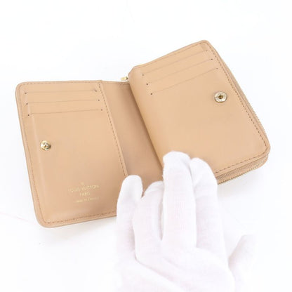 Louis Vuitton Monogram Coussin With RFID Portefeuille Roux Leather Fold Wallet