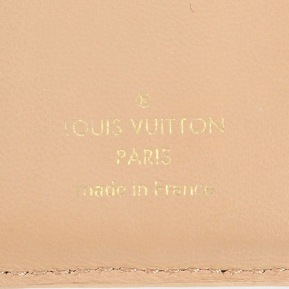 Louis Vuitton Monogram Coussin With RFID Portefeuille Roux Leather Fold Wallet