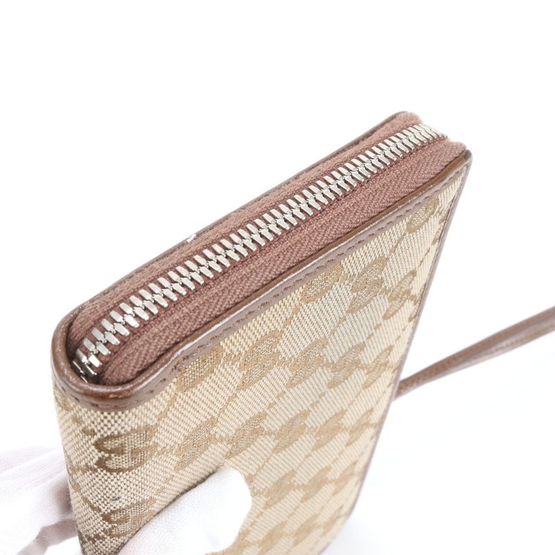 Gucci X Balenciaga Hacker Project Neo-classic GG Canvas Long Wallet