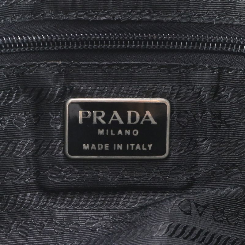 Prada Tessuto Nylon Tote Bag Shoulder Business Commuter Document Bag Black Men