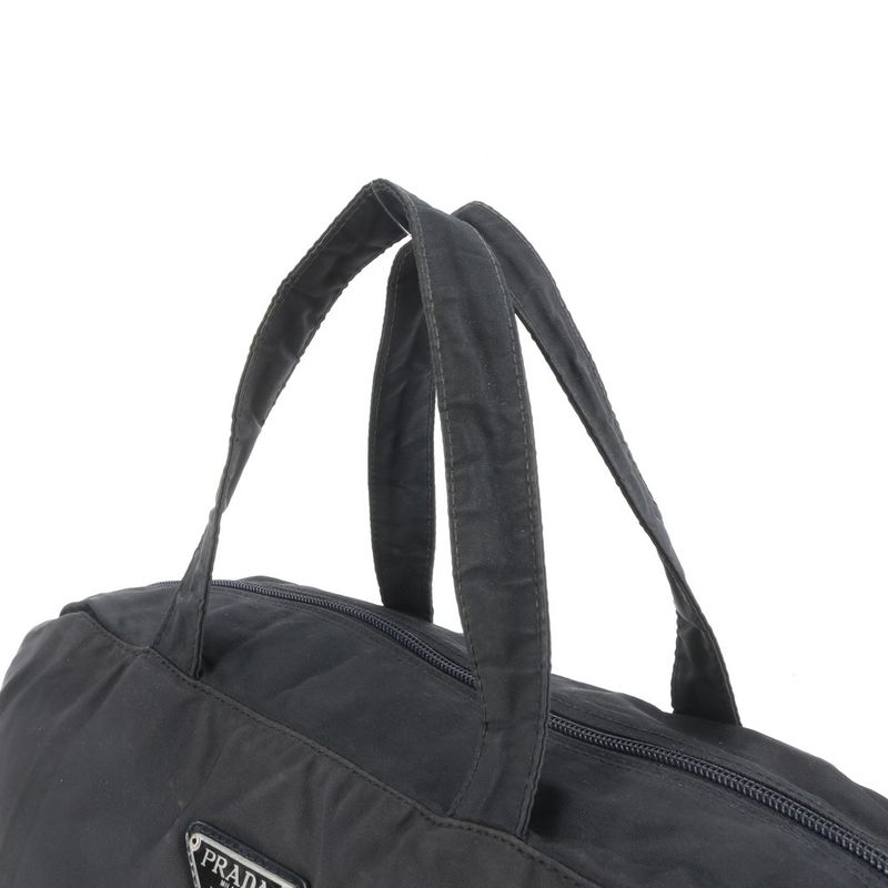 Prada Tessuto Nylon Tote Bag Shoulder Business Commuter Document Bag Black Men