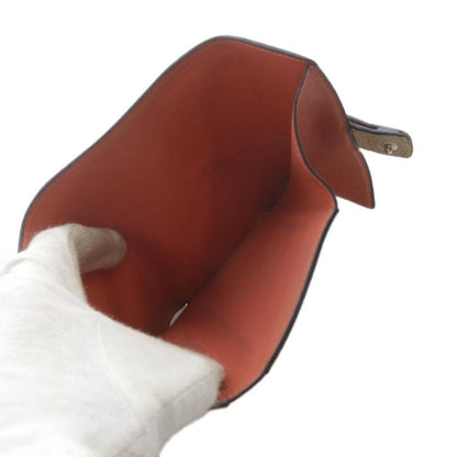 Loewe Vertical Wallet Small Trifold Wallet Leather Beige