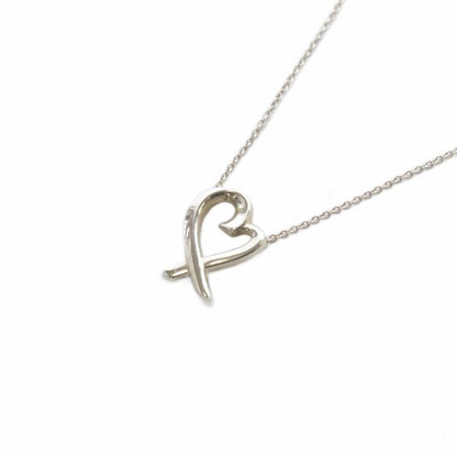 Tiffany & Co Tiffany & CO Loving Heart 925 Necklace Pendant In Silver