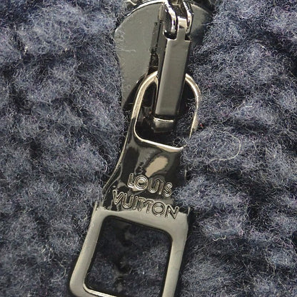 Louis Vuitton Damier Boa Fleece XL Outerwear Polyester Navy Men's NIGO Collabora