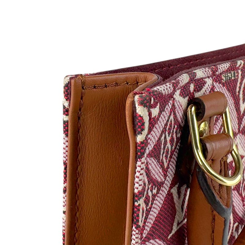 Louis Vuitton Shoulder Bag Since1854 Monogram Jacquard Petite Sac Pla M69846