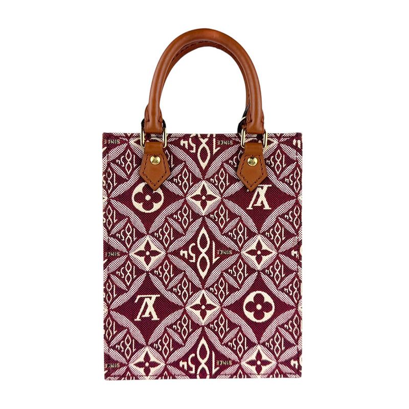 Louis Vuitton Shoulder Bag Since1854 Monogram Jacquard Petite Sac Pla M69846