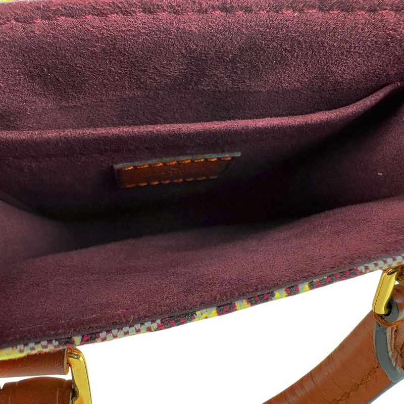 Louis Vuitton Shoulder Bag Since1854 Monogram Jacquard Petite Sac Pla M69846