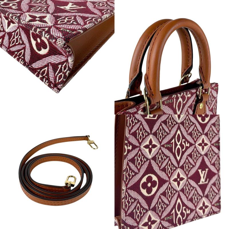 Louis Vuitton Shoulder Bag Since1854 Monogram Jacquard Petite Sac Pla M69846