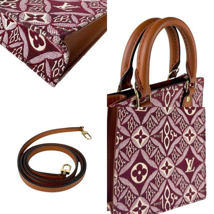 Louis Vuitton Shoulder Bag Since1854 Monogram Jacquard Petite Sac Pla M69846