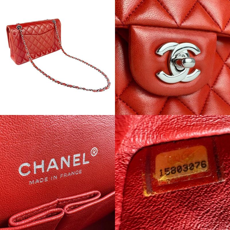 Chanel Shoulder Bag Double Flap Matelasse