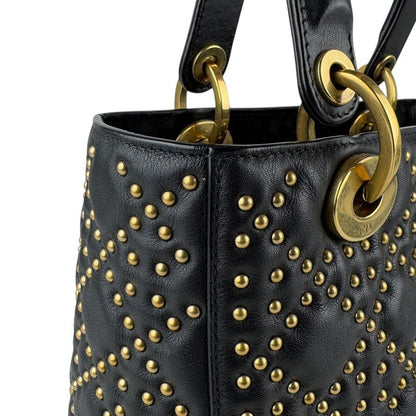 Christian DIOR Shoulder Bag Handbag Lady Dior