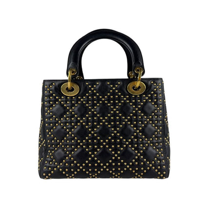 Christian DIOR Shoulder Bag Handbag Lady Dior