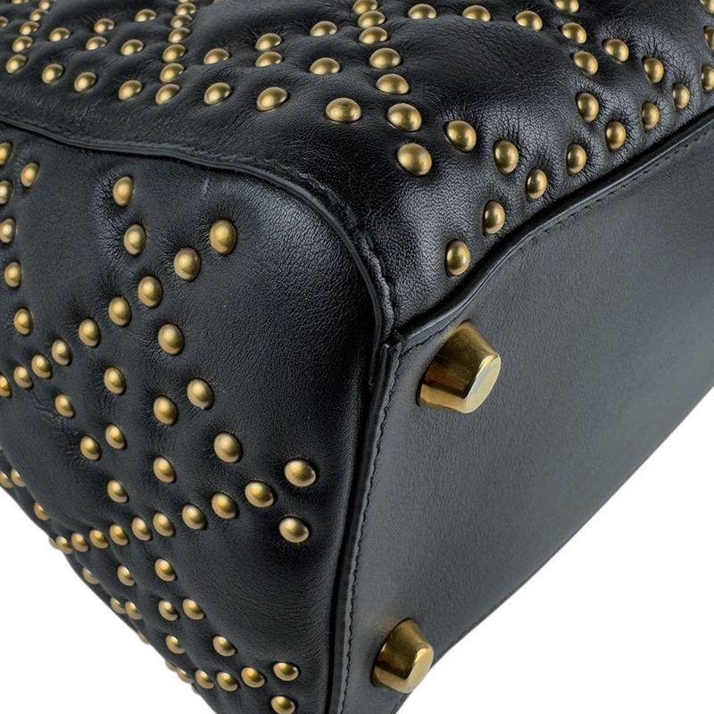 Christian DIOR Shoulder Bag Handbag Lady Dior