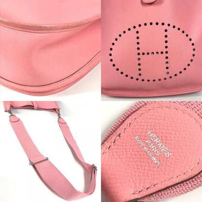 Hermes Shoulder Bag Evelyn 3 GM Evelyn GM Epson Rose Confetti Pink
