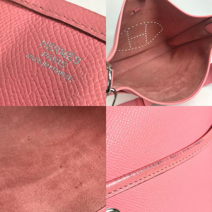Hermes Shoulder Bag Evelyn 3 GM Evelyn GM Epson Rose Confetti Pink