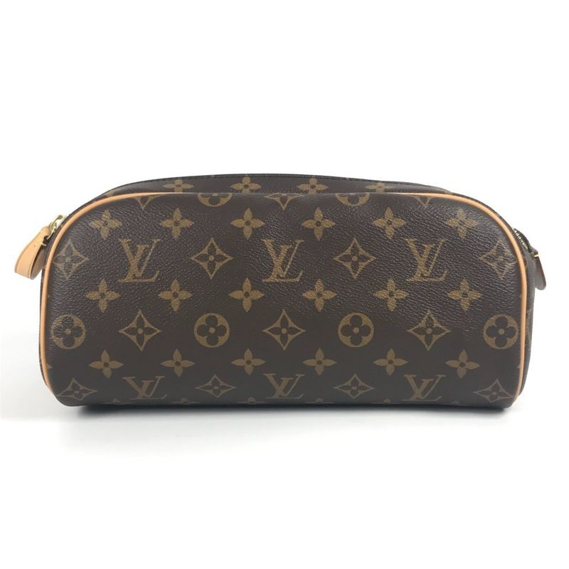 Louis Vuitton Second Bag Dopp Kit Dopp Kit M44494 Monogram Canvas Brown