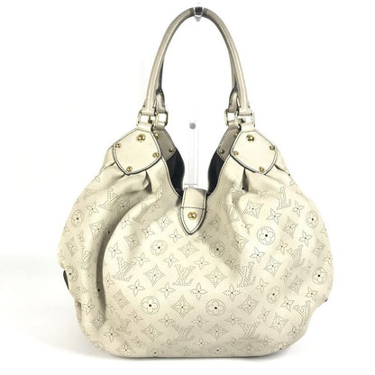 Louis Vuitton Shoulder Bag Mahina L M93819 Monogram Mahina Leather Opal White