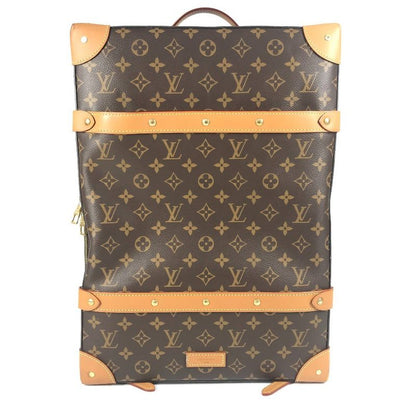 Louis Vuitton Backpack Sac Soft Trunk Backpack MM M44749 Monogram Canvas Brown