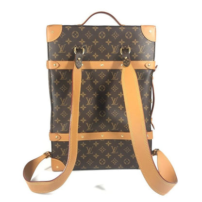 Louis Vuitton Backpack Sac Soft Trunk Backpack MM M44749 Monogram Canvas Brown