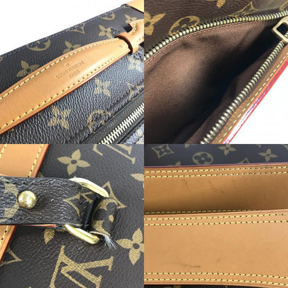 Louis Vuitton Backpack Sac Soft Trunk Backpack MM M44749 Monogram Canvas Brown