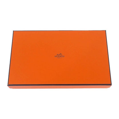 Hermes Bearn Souffle Long Wallet Vaux Epson Blue Atoll Blue Light Blue Silver