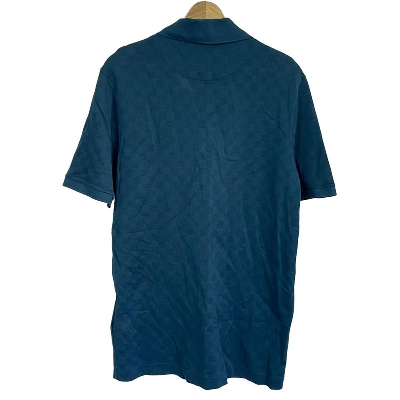 Louis Vuitton Short Sleeve Polo Shirt Size XL Men's - Rm191q JUV H7y40w Blue
