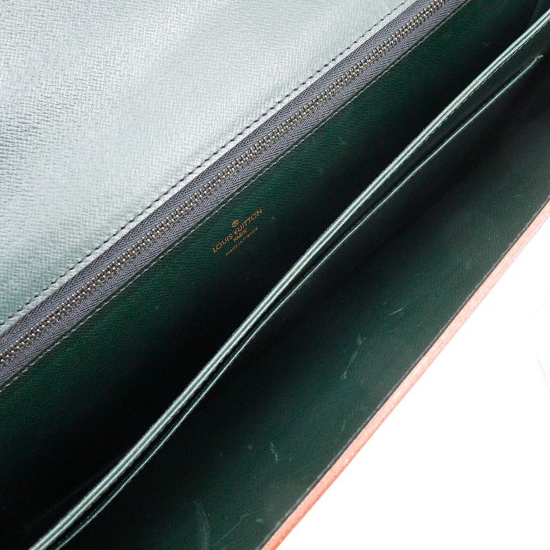 Louis Vuitton Selvyt Nubuck Leather Vintage Nomade Camel Mi8905 Men's Business