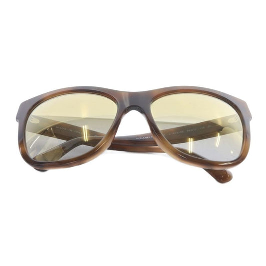 Chanel Coco Mark Sunglasses Gradient Logo 56□17 140 Brown