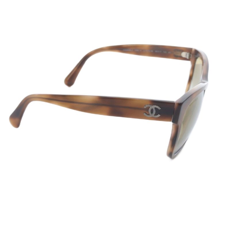 Chanel Coco Mark Sunglasses Gradient Logo 56□17 140 Brown