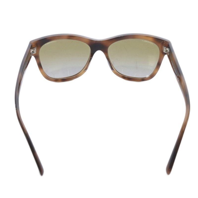 Chanel Coco Mark Sunglasses Gradient Logo 56□17 140 Brown