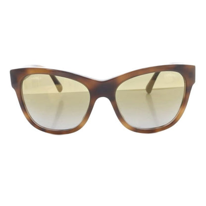 Chanel Coco Mark Sunglasses Gradient Logo 56□17 140 Brown