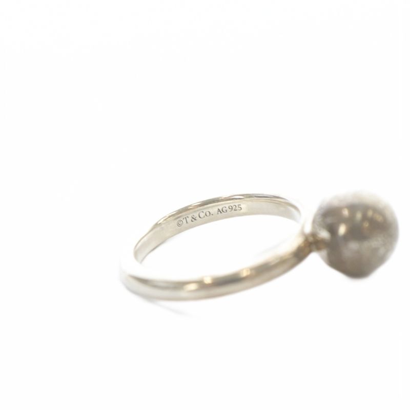Tiffany & Co Tiffany & CO Ring Hardware Ball #6 Ag925 Silver