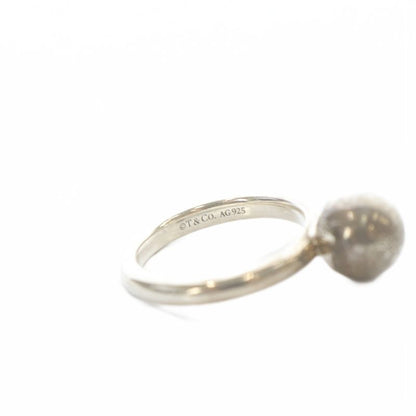 Tiffany & Co Tiffany & CO Ring Hardware Ball #6 Ag925 Silver