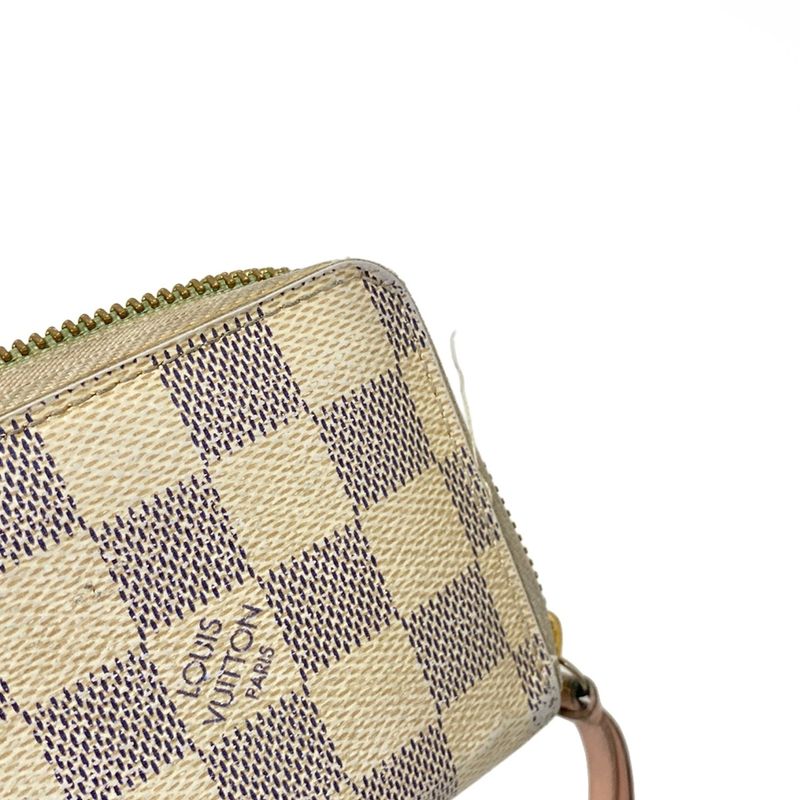 Louis Vuitton Damier Portefeuille Clemence N61264 Rose Ballerine Long Wallet