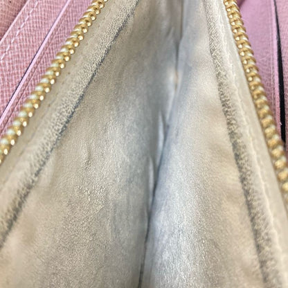 Louis Vuitton Damier Portefeuille Clemence N61264 Rose Ballerine Long Wallet