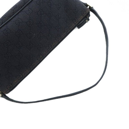 Gucci Handbag GG Canvas All Black 257300 RI - OS