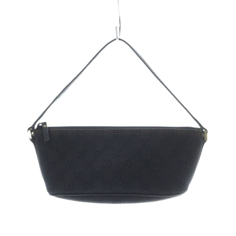 Gucci Handbag GG Canvas All Black 257300 RI - OS