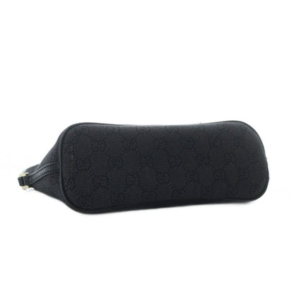 Gucci Handbag GG Canvas All Black 257300 RI - OS