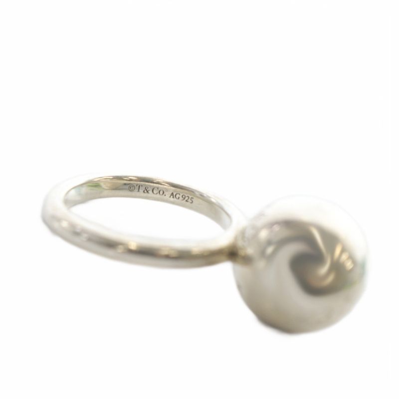 Tiffany & Co Tiffany & CO Hardware Ball Ring Ag925 Size 6 Silver