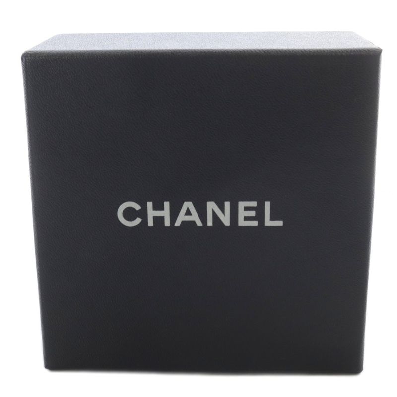 Chanel Camellia Corsage Brooch Black