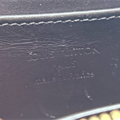 Louis Vuitton Coin Case Monogram Vernis Zippy Coin Purse M93607 Amarante Round