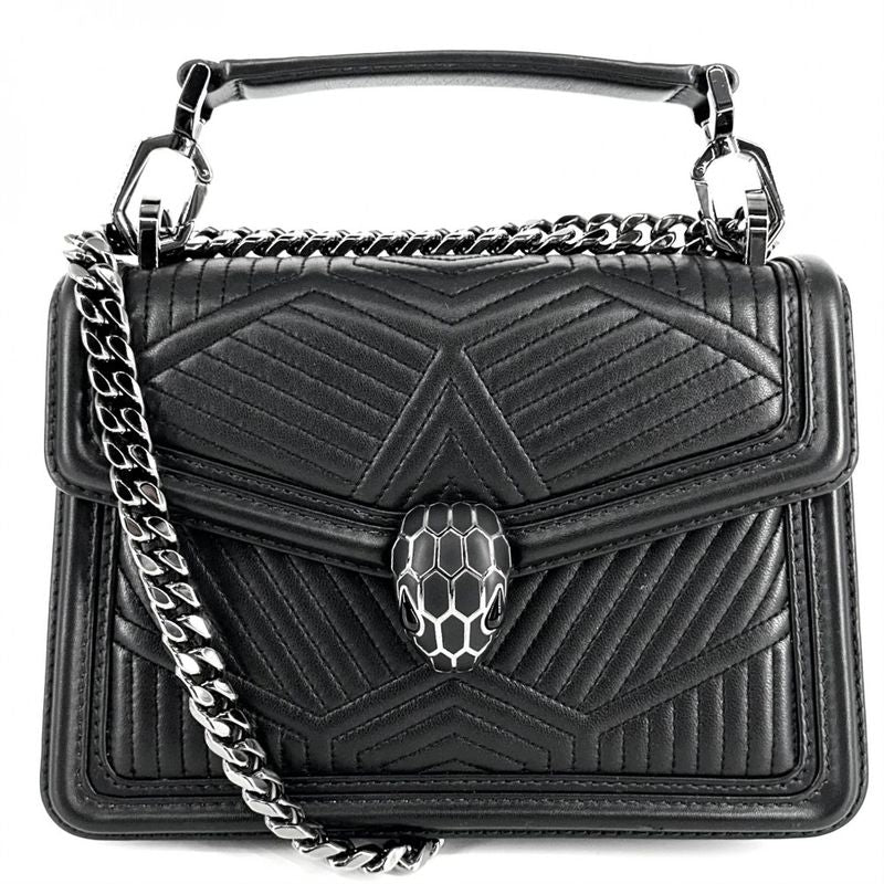 Bulgari 2WAY Ladies Serpenti Forever Handbag Shoulder Bag Shoulder Bvlgari