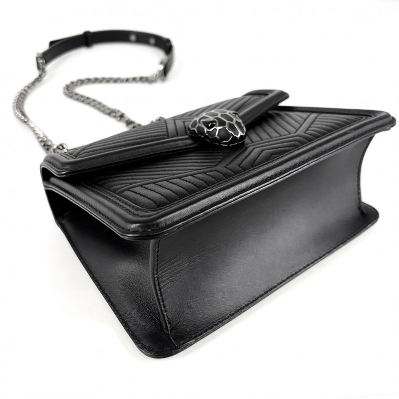 Bulgari 2WAY Ladies Serpenti Forever Handbag Shoulder Bag Shoulder Bvlgari