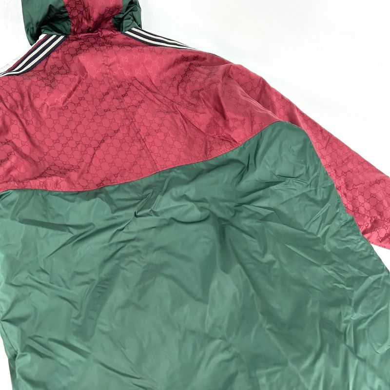 Gucci Down Jacket Men's GG Quilted Outerwear Sherry Line Apparel Clothing
