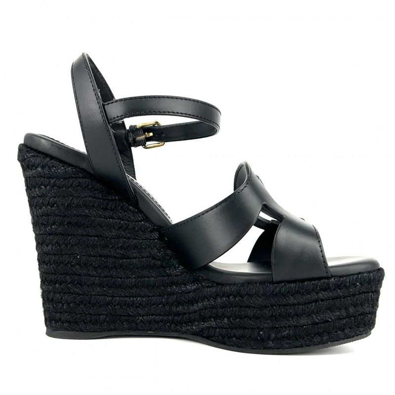 Louis Vuitton Sandals Women's LV Isola Mules Thick Sole 37 Size Approx 24cm