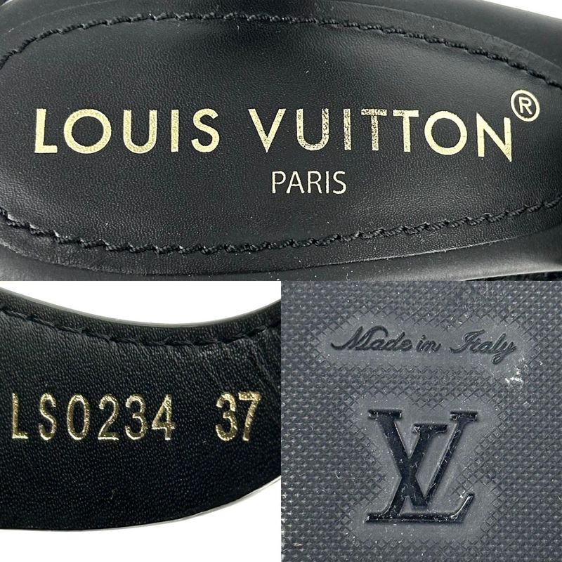 Louis Vuitton Sandals Women's LV Isola Mules Thick Sole 37 Size Approx 24cm