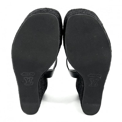 Louis Vuitton Sandals Women's LV Isola Mules Thick Sole 37 Size Approx 24cm