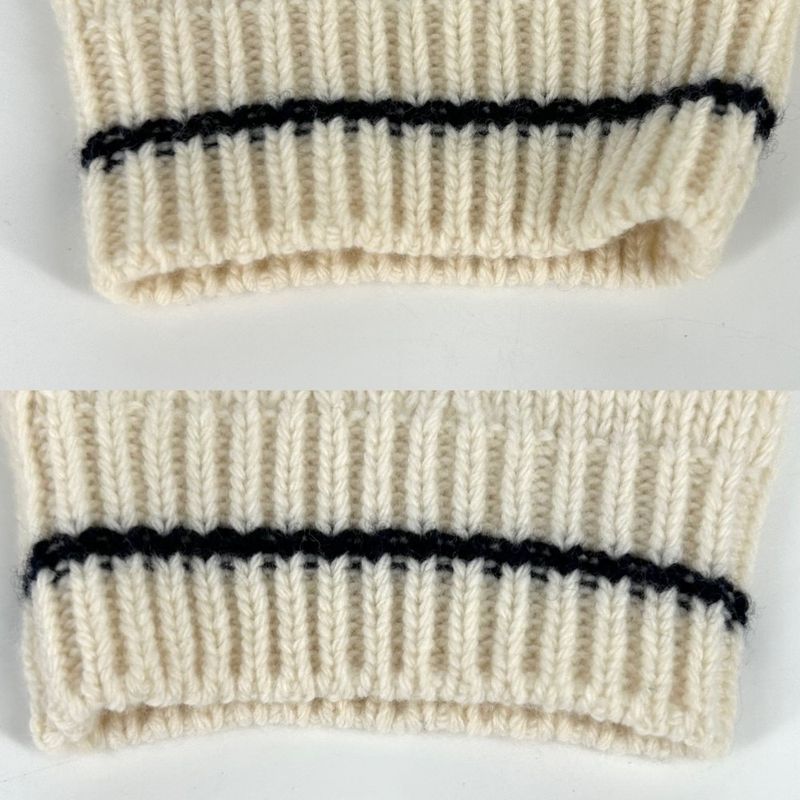 Christian Dior Knit Women's Short Sleeve Sweater Top Short Sleeve Apparel