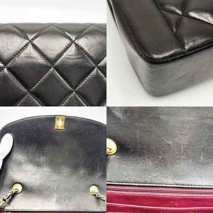 Chanel Shoulder Bag Women Matelasse Diana 25 Chain Coco Mark Shoulder Crossbody